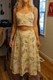 A little small in the skirt waist, but otherwise very cute. - Brittany D.