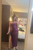 This was my New Years dress and I felt like a real life bratz doll. I 1000% will be buying another dress from you and probably rewearing this for my birthday. The material has a decent amount of stretch and I received SOOOO many compliments. Don't even think about not adding this to your cart! - Felicity H.