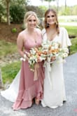 I wore this for my sisters wedding and it was one of my favorite dresses Ive worn. I had to get the chest area stocked together because I have bigger boobs but other than that it fit perfectly. - Catherine