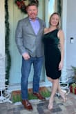 Gorgeous emerald velvet dress for the holidays. Fit true to size...I am 5'3, 112 lbs, 32D, and the XS was perfect! Received many compliments throughout the night and I thought it looked stunning. Paired with gold, strappy heels. - Elizabeth J.