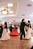 We picked these dresses for the girls in my daughter's court for her 18th bday cotillion. This dress worked beautifully for being an elegant and flowy dress to waltz in. The dresses were long and needed to be hemmed from the bottom, but that is expected of most formal dresses. Many of the girls needed adjustments as well for the shoulder or chest area.  What stands out to me most is the exceptional customer service. 
Lulus was able to do what's called a "bridal hold" where they held all 8 dresses in the sizes requested. All the girls were able to then order their dress with the reassurance that it was in stock. I don't know of any online store that does that. Lulus in general provides excellent customer service- and specifically with formal dresses you have the ability to try on and return if needed.  Majority of online stores won't allow for try-ons and returns. Lulus makes online shopping extremely easy, hassle free, and convenient. Lulus has me as a returning customer that always recommends this shop!!! - Daisy R.