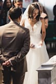 This dress made me look like a princess. It is so beautiful. The material is perfect and comfortable! - Stefanny L.