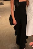 Great fit for petite girls- I am 5 feet and the length was perfect. Strapless actually stayed up as well! - Jennifer T.