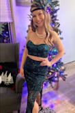 I love lulus and I love that I can trust their xs to fit my body perfectly. I wore this dress for a Gatsby New Years Eve party and it was gorgeous. - Elizabeth N.