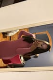 Fits well and hugs curves with a good stretchy material, is very flattering on. Easy to move in because of the high leg slit. Great for a cool evening but could be a nice spring option. Wore with sandals on a warm day. Very cute and fun. - Rebecca F.