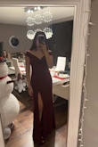 The fabric was so nice and the perfect amount of stretchy. The dress fit so good I loved the way it looked! - Alejandra V.