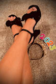 Bought these last minute for a New Years Eve party and absolutely loved them. I danced all night and was so comfortable. Fit perfect. The only con was the strap is bigger than the buckle so it takes a bit to pull it through - Gricel S.