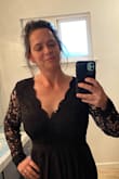 Going to wear this dress for a wedding coming up. Dress fit perfectly so far I am excited to wear. - Nikole R.
