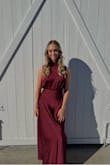 I absolutely loved this dress! It fit perfectly and was very comfortable. I recommend this for a winter wedding or any formal winter event. I also loved the high neck especially since I have a longer neck and those types of things tend to look better on me so if you have a longer neck I highly recommend!! - Colleen C.
