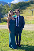 This is a beautiful form fitting dress that really complimented my body. I originally ordered a medium but the straps were too big and it was slightly big around my midsection. It was also way too long. The small was a tighter fit but the straps were perfect. Still a bit long so leave time between your event to get it hemmed. It seems like a high quality dress and I was a little bummed that the material pulled after one wear. Giving it a 3.5/5 because of that but I still felt beautiful in it. - Nancy V.