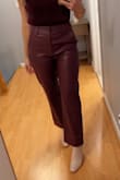 I'm sad about these pants because they look exactly as pictured, fit great and are comfortable. The smell however is terrible and really hard to get out. - ToniAnn P.