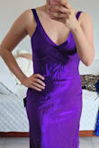 It's very similar to the iconic dress from "How to lose a guy in 10 days" I loved the color tone, it's just like the picture and the quality of the dress really surprised me! It fit me like a glove. Super cute dress! Can't wait to use this in a May Wedding! - Daniela G.