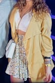 High waisted, comfy and cute. The top and blazer are from lulus also. Measurements are correct - Jennifer H.