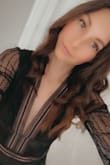 Soooo sexy! Perfect for a night out if you wanna wear jeans! I love the lace detail & open cut in the front. Looked so good with jeans & my husband complimented on how pretty it looked! - Abigail S.
