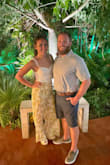 I wish I had more places to wear these pants because I loved them!!  I'm usually a medium in bottoms because I have an hour glass figure. But the smalls were perfect!!! I wore then for our welcome drinks at our destination wedding. AMAZING! The slits on the side were so breezy! I happen to tear something in my knee 3 weeks before the wedding (bachelorette party-whoops!!). I had to wear a brace for most of the week. The slits were great for this= - Quincy T.