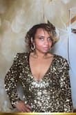 Wore this dress for NYE and it was beautiful and comfortable. Material was heavy and structurally sound. I danced all night! - Tameka G.