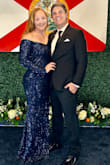 The dress is beautiful. I wore it to a ball and received compliments. The slit it very high but can easily be sewn together as needed. I would recommend! - Michaela R.