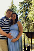 I wore this all through out my pregnancy and it was flow-y enough for my bump! Even after pregnancy it's extremely flattering and I love it so much. - Katia L.