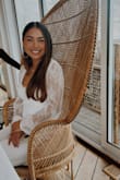 I felt so beautiful in it at my Bridal Shower and received so many compliments. Aside from having to get the legs altered, everything fit perfectly. I cannot recommend this jumpsuit enough! - Sammy E.