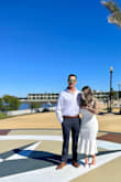 This dress was very true to size, it was very flattering and perfect for my small wedding! Not see through at all. Great quality! - Francesca N.
