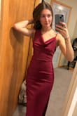 Wasn't sure about the asymmetrical straps at first but love the way it looks and fits! - Madeline W.