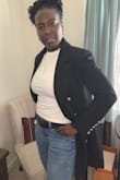 This is a must staple to every young lady's wardrobe. I wore this to a casual. Church function and received so many compliments. I'm usually a Med but ordered a large based on some of the other reviews and the size was spot on. Length is perfect. I will definitely be ordering the tan one. - Yashica W.