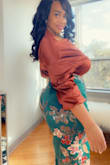 It was a very elegant look, quality fabric, and good fit. - Chrystal M.
