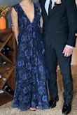 SUCH a cute dress and fits perfectly! Low cut but still classy. - Alison C.