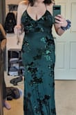 Such a beautiful gown. I have a hard time finding dresses that are figure flattering but this one took my breath away.
I will say the only concern I had was my back, it was a little snug / I ran out of corset string. For a minute I thought I should have ordered an XL, but everything else fit great. - Dawn F.