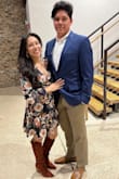 This dress is gorgeous! It fits just like in the picture. I do have a smaller chest so a little double-sided tape kept the low-cut neckline in place with no issues, dancing all night! Paired it with some Lulus boots and I received so many compliments. - Lyanna A.