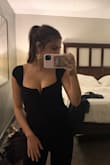 Wow! The pictures didn't do this jumpsuit justice! The velvet material is soft and luxe and the top has a lot of built-in support for your upper body! I was able to wear a strapless bra and still feel sexy and fabulous! My only complaint is that the pants are very long and I'll have to get them hemmed! It'll be worth it though bc this outfit made me feel so great! - Amy G.