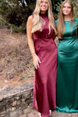 I wore this dress to a wedding. I was in need of a last-minute dress and this dress came super quickly and fit like a charm!! It was absolutely beautiful and good quality. - Sofia S.