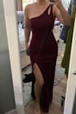 Wow, I cannot wait to wear this to a wedding in Miami in the fall it's gonna be hot hot hot! Fit like a glove but I felt very comfortable. Even though I'm short, length wasn't too bad. Thanks, Lulus - Justine S.