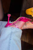 These heels are so fun and I am obsessed with the color! However, these shoes are extremely uncomfortable in the metatarsal area of your foot. I still wear them because they are super cute. I also noticed I have to get a bigger size in any shoe I order from Lulus. I usually wear a 9 but I order a 10 every time from Lulus. - Alexa P.
