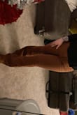 I have had these pants in my cart for an embarrassingly long time. But then I tried on a pair in-store and immediately knew I had to have them. They're stretchy but hug every curve. I'm in love. Everyone should have these in their closet. - Ol H.
