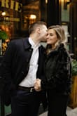 Wore this to my winter engagement shoot. So chic, high quality, & warm! Buy it! - Angela D.