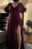Zipper on this dress broke. I ordered it for engagement photos so I took it to a seamstress and got it repaired. It runs a little tight in the chest area but is super cute. - Savannah M.