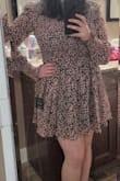 Absolutely love this dress and how it fits on me. True to size, very flattering. Can't work to wear it out. - Elizabeth S.