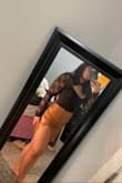 I love this skirt and was exactly what I was looking for! It was a bit snug in the waist but I wouldn't size up. If you're on the fence, you should buy! - Athziri C.