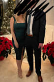 This was perfect for a holiday party. Had some stretch and was very comfortable. - Jordyn W.
