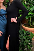 I wore this to a winter wedding and I thought it was perfect to stay warm at the venue. The style felt a little boring though. Fits true to size! - Sarah K.