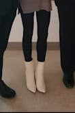 I love the boots so much and they are honestly the best boots I've ever gotten. I got so many compliments on these and they added almost 3 inches to my height! They do take a little to get used to though, only because I've never had so high of boots. - Ashley B.