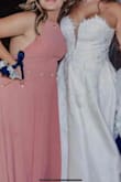 I used this dress for my bridesmaid at my wedding and they looked stunning. Everything about it was beautiful - Yudeisy C.