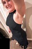 Incredible dress. Loved showing off some back muscles. Stretchy and forgiving and amazing for the booty. So many compliments!! - Stephanie M.
