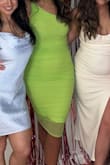 I was really shocked at how much I loved this dress. The ruched look is really flattering and the length is perfect! - NATALIE E.