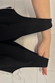I really love the dress it was thick material, but luckily I ordered two sizes and stuck with the medium!!! if you are above 146lb highly recommending you buy a large and a medium. This dress is pretty tight! The bow are uncomfortable they dig into the shoulder. If you have a bigger chest, I ended up going to a tailor and sewing the straps together. And it made such a huge difference. It was absolutely beautiful without the Bows! And felt a lot more comfortable! Highly recommend that you buy two sizes to make sure you find the right fit! This dress is a very high-quality dress worth fixing and if you've seen the same dress on Amazon don't buy it it's cheap. I think it was about $178! - Rachel L.