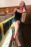 Material was soft, and molds to your body. It was super cute to wear to a cocktail party at a country club. - Salena S.