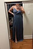This dress was gorgeous! However, the waist was a bit tight while the chest was too loose/fit weirdly. - Patti S.