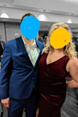 This dress is absolutely gorgeous. Very flattering. Pick your size according to your measurements and you'll have no issues. I love this dress and got so many compliments - Nicole M.