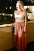 I love this skirt. It's a tiny bit sheer, so wearing a white bodysuit worked well. The color in this photo doesn't show how pretty it really is! I also love that it doesn't drag on the ground even though I'm only 5'3. - Alissa S.